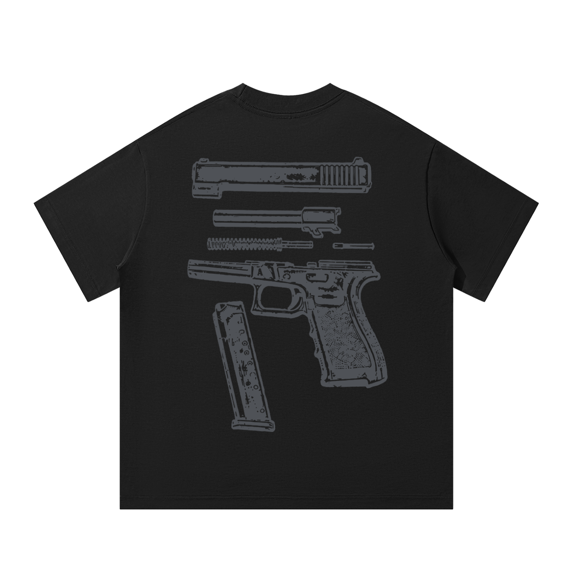 BANDIDOS GREY BREAKDOWN TEE
