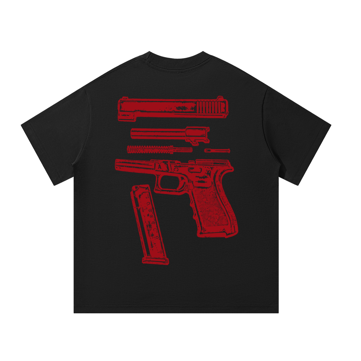 BANDIDOS RED BREAKDOWN TEE