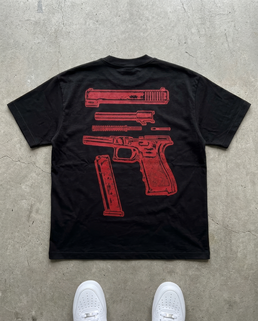BANDIDOS RED BREAKDOWN TEE
