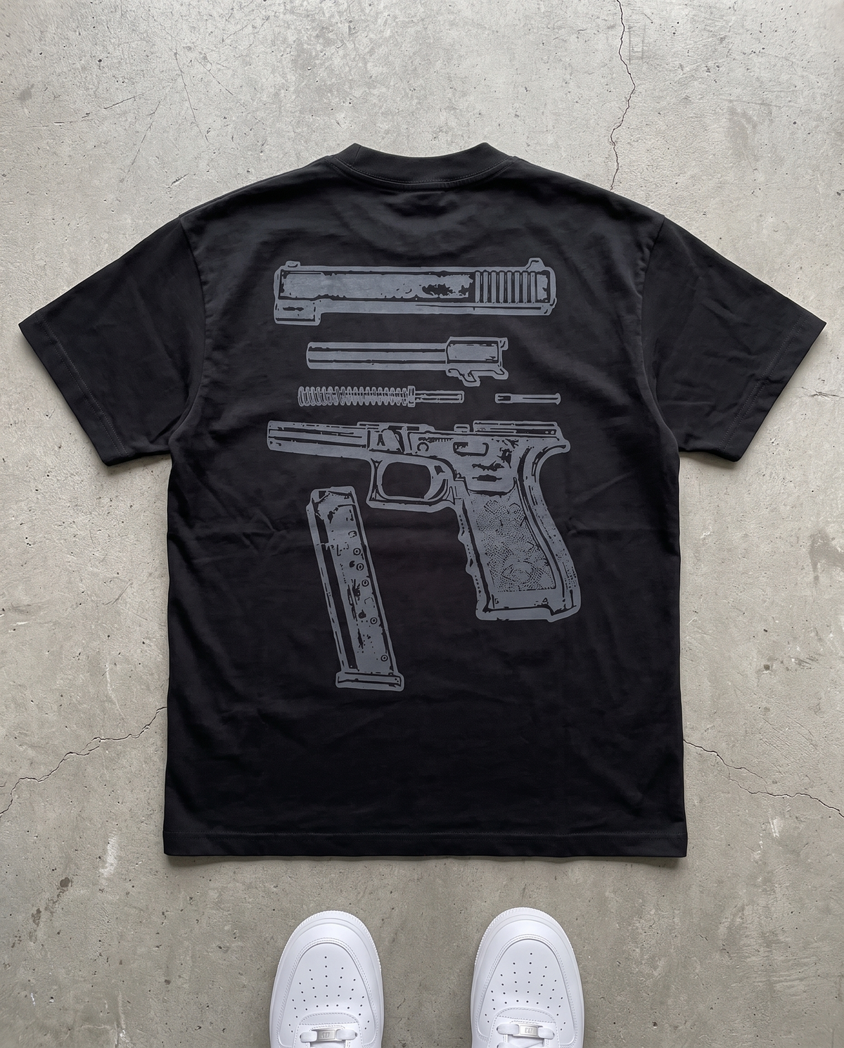 BANDIDOS GREY BREAKDOWN TEE